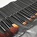 32 PCS Makeup Brush Set Eyeshadow Eyebrow Blush Lip Brush + Black Pouch Bag