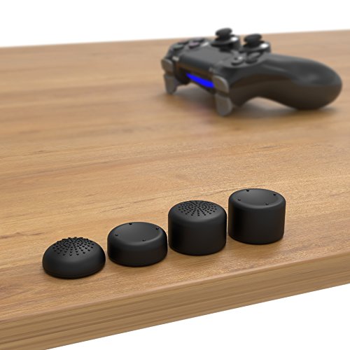 PS4 Controller Aufsätze | 8er Set Schutzkappen aus Silikon für Playstation Thumbsticks | Besseres Handling und mehr Spielgefühl | Schützen Analogsticks vor Abnutzung | Leicht zu reinigen | Blau PS4 Controller Aufsätze | 8er Set Schutzkappen aus Silikon für Playstation Thumbsticks | Besseres Handling und mehr Spielgefühl | Schützen Analogsticks vor Abnutzung | Leicht zu reinigen | Blau