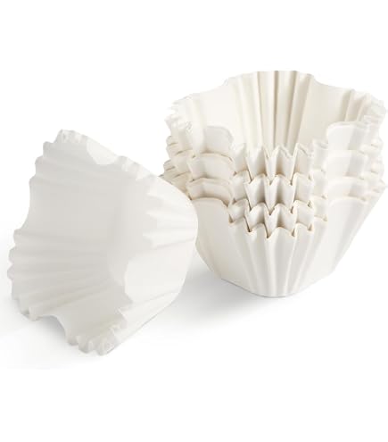 1000 Pirottini Quadrati Per Cupcake – Carta Alimentare, Bianco, 4.5x4.5x2.2 Cm, USA E Getta, Per Cottura E Feste