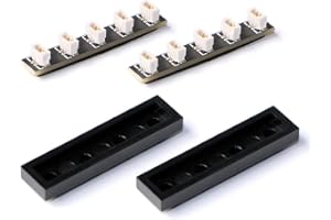 TEDDOO 2Piece 5-Port Erweiterungsplatte 0.8mm Schnittstelle, passend für Baustein Beleuchtung Zubehör