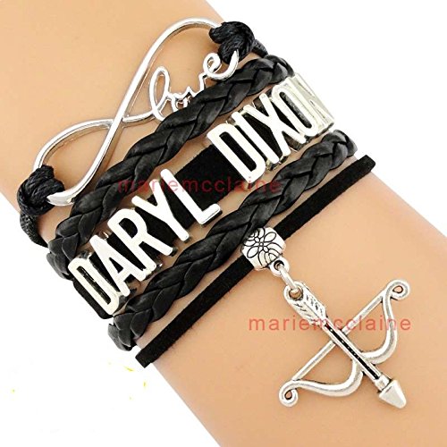 Daryl Dixon Walking Dead Armband Armbrunst Lederarmband Fanshop