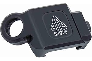 UTG Low-Pro Picatinny-Mount Angled QD Sling Swivel Adaptor
