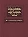 Produktbild Rules for Judging and Suggestions to Schedule-Makers, Judges, & Exhibitors - Primary Source Edition