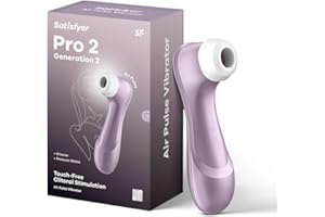 Satisfyer Pro 2 Succionador Clítoris Vibrador | Estimulación silenciosa y potente | Regalo de Juguete sexual para Mujer | Juguete sexual Consolador | Vibrador Ondas de Presión con Vibraciones
