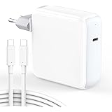 Caricatore Mac Book Pro, 96W Alimentatore USB C Per MacBook Pro 16/15 / 14/13 pollici, MacBook Air 2020/2019 / 2018, iPad Pro