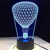 100% nueva calidad Luz de noche de lava 3D Luz de degradado táctil Hogar moderno Inicio Lámpara de declinación de Py ## 8