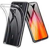 Amazon Brand - Solimo Soft & Flexible Back Phone Case for Xiaomi Redmi Note 8 Pro (Transparent)