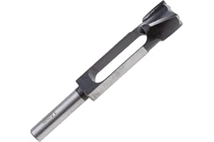 TOP-MAX Dübel-Zapfenbohrer, tiefer Zapfenschneider, Kernbohrer, Holzarbeiten, Möbelherstellung, Tischlerei, Werkzeug, Durchmesser 14 mm