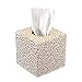Produktbild Bobopai Tissue Box Tissue Holder Rectangular Cube Cover Golden Suitable for Hotel and Guest Houses Size 14 * 13.5 * 13.5cm (Golden)