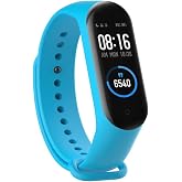 Coverzone Xiaomi Mi Band 3 4 5 6 7 ile uyumlu Saat Kayışı Ent Kaliteli Xiaomi Mi Band 3 4 5 6 7 ile uyumlu Spor Saat Kontrast