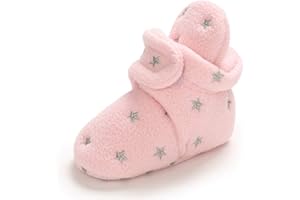 MASOCIO Bottes Bébé Fille Garçon Hiver Chaud Chaussures Premiers Pas Semelle Souple Antidérapant