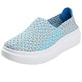 Alexis Leroy Fitness Mesh- zapatilla deportiva de material sintético elástico mujer Azul 39 EU / 6 UK