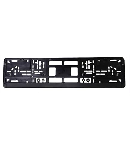 1x ITALIAN FLAG 3D Emblem Badge BLACK Stainless License Plate Frame RUST FREE