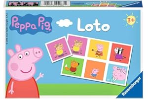 Ravensburger - Jeu Educatif - Loto - Peppa Pig - Un Premier Jeu éducatif mêlant Observation, Association et mémorisation - A partir de 3 Ans - 24081
