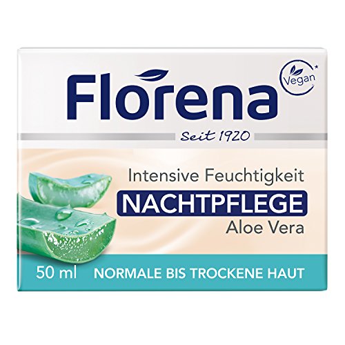 Florena Nachtpflege mit Aloe Vera, vegan, 1er Pack, (1 x 50 ml) - 2