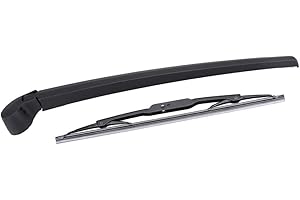 Tenlacum Braccio Tergicristallo Posteriore Set Completo per AUD i A3 8P 2003-2008, Braccio Tergicristallo Posteriore con Lama