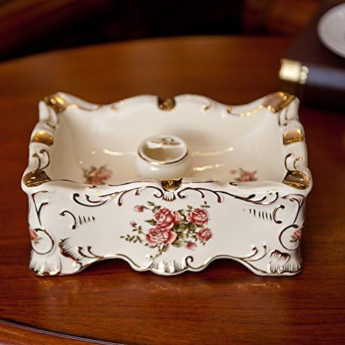 qwer Continental porcelain ashtray IVORY PALACE creative home desktop ornaments Template , decorated rooms photography props Ashtray