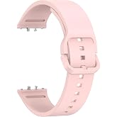 Microsonic Samsung Galaxy Fit 3 Kordon Silicone Sport Band (Samsung Galaxy Fit 3 ile Uyumlu Kordon, Akıllı Saat Kayışı)