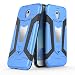 Produktbild Galaxy J5 2017 Hülle, SsHhUu Magnetic Car Mount Stoßsichere Dual Layer Hybrid Tasche Schutzhülle mit Ständer für Samsung Galaxy J5 2017 (5.2 Zoll) Blau