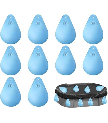 12 confezioni di pesi per copertura piscina con gancio, sacco da appendere per copertura piscina invernale a tenuta stagna | Leroy Merlin