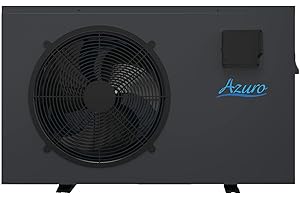 FM-SOLAR Azuro Full-Inverter 16kW Wärmepumpe Poolheizung, Toshiba Kompressor bis 70m³