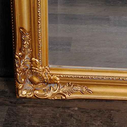 SPIEGEL Leandos 70x50cm ANTIK GOLD WANDSPIEGEL DESIGN MIRROR POMPÖS & BAROCK - 4