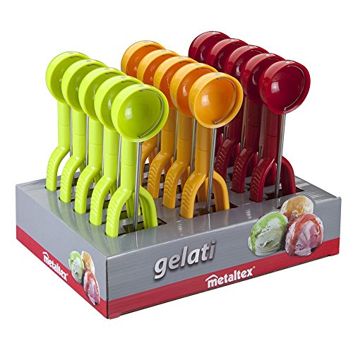 Metaltex 243410125 Eisportionierer „Gelati“, Kunststoff, grün, 20 x 6 x 6 cm - 2