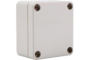 Vattentät elektrisk kopplingsdosa 65x60x35 mm ABS kopplingsdosa Anslutning utomhus Vattentäta kapslingar, Eldosa