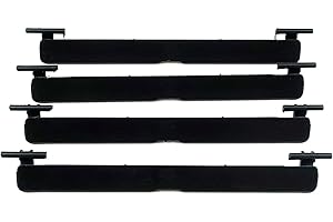 BROSS ESC Auto Parts ESR575-1 4 Pieces Roof Rack Port Cover Trim 51137274739 Compatible With BMW 5 F10 F11 135 * 13 mm