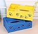 Produktbild Creative Haushalt Dekoration Desktop Tissue Box feine Hund bedruckt Hohl Kartons Multifunktional Gelb oder Blau Kleine Objekte erhalten Box gelb