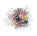 Produktbild Tonsee 500pcs/viel Gummi Haarreifen mit Seil Pferdeschwanz Inhaber elastische Haare Band Ties Braids