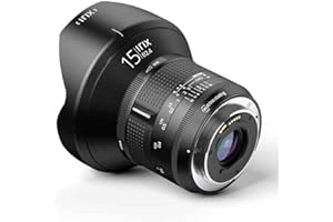 Irix Firefly - Objetivo Ultra Gran Angular (15 mm, f2,4, Rosca de Filtro de 95 mm, Formato Completo, Muy Ligero, Anillo de Enfoque optimizado)