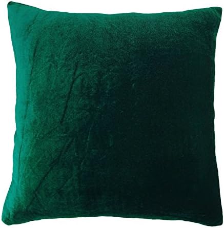 YUGA Decorative Cushion Cover Green Home Decor Throw Pillow Velvet Case - Choose Size