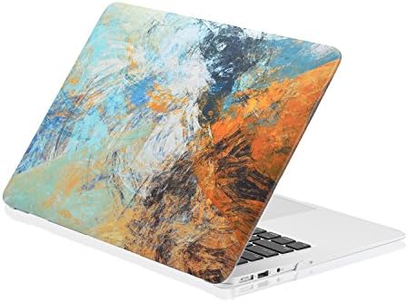 MacBook Air 13 Inch Case - KAOPU Matt Frosted Rubber Coated Protective Shell Cover - for A1369 A1466 (Colorful Life)