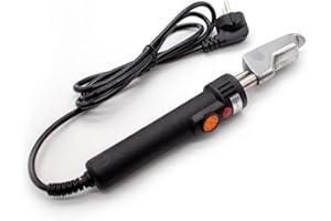 Toplionace Mini Ferro da Stiro Elettrico a Temperatura Regolabile 220V, 150W 50-350℃ Mini Ferro da Stiro Elettrico per Borsa per Vestiti in Pelle Scarpe in Pelle per Rimuovere Le Rughe 85x26mm