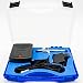 Produktbild Airbrush Kompressor Koffer Set AS-200, Airbrushpistole Double Action, Textilschlauch