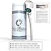 The Best Derma Roller 0.5mm! Best Design for Precision Rolling with Fast, Dramatic Results! *Medical Grade *Free User Instructions *Portable Container *See My Own Before and After Photos! - Best Anti Ageing Tool, for Wrinkles & Lines, Stretch Marks, Acne, Hair Loss, Scar Removal, Pitted Skin and Hyper-pigmentation - 100% Satisfaction Guarantee or Money Back