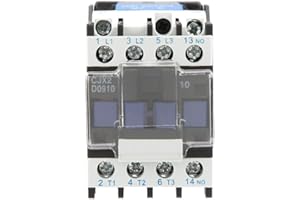 HILITAND 220V Contacteur Électrique Industriel à Haute Sensibilité pour Applications d’Alimentation AC 220V 9A CJX2-0910