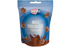 Fun Food Italia Popcorn Milk Chocolate Jimmy's, sacchetto 120g