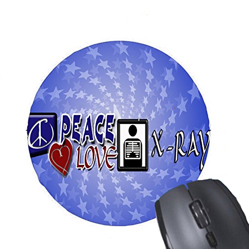 Preisvergleich Produktbild Friedensliebe Röntgenstrahl Runde Mausunterlage