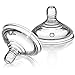 Pack of 2, 4, 6 Baby Bottle Teats Fast Flow Teats Tommee Tippee (6m+) ! (Pack of 2 (1x1))