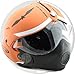 Produktbild OPEN FACE SCOOTER HELMET OSBE GPA AIRCRAFT TORNADO ORANGE ARMY M MEDIUM 57-58 cm + MASK