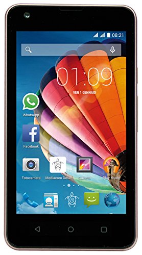 Mediacom M-PPAG415 PhonePad, Dual SIM, 4 GB, Oro