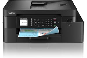 Brother MFCJ4340DW, Impresora multifunción de tinta WiFi y WiFi Direct con altas prestaciones, impresión dúplex y fácil configuración