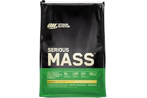 Optimum Nutrition Serious Mass Gainer, Smak Banan, 5,45kg, 16 Portioner