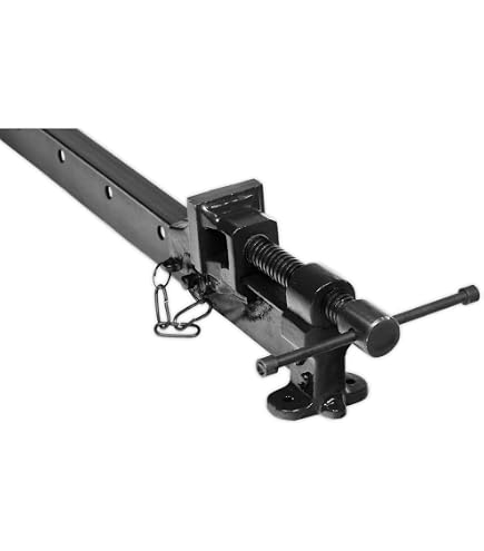 Sargento Morsetto Per Legno A T 1680mm - Resistenza 1.9 Tonnellate - Testa E Barra Infrangibili