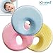 Produktbild Babykissen von iQ-med® | Baby-Kissen gegen Verformung und Plattkopf | aus viskoelastischem Schaum | passt auch im Kindersitz | Kinder-Kissen, Kopf-Kissen für Säugling, Memory-Schaum (Pink)