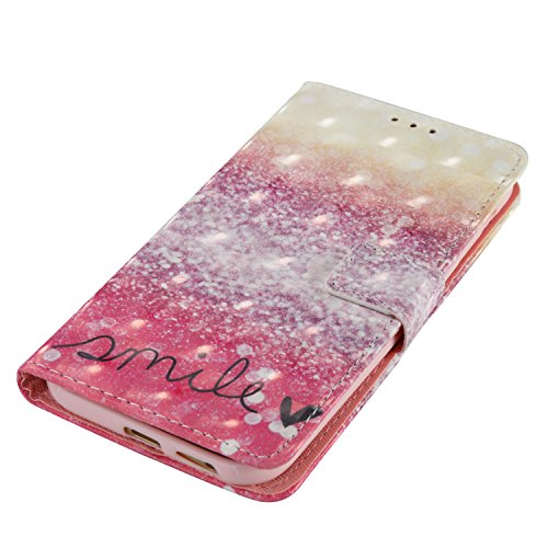 Galaxy A5 2017 Hülle, BONROY® PU leder Hülle für Samsung Galaxy A5 (2017) A520 Ledertasche Schutzhülle Case PU Leder Wallet Tasche Brieftasche Schutzhülle 3D Malerei Muster PU Lederhülle Flip Hülle im Bookstyle mit Kartenfach Aufstellfunktion Magnetverschluss für Samsung A520 - 4
