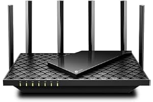 TP-Link Routeur WiFi 6 , Routeur WiFi AX 5400 Mbps bi-bande, WiFi 6, 5 ports Gigabit, 6 antennes à haute performance, OneMesh, WPA3, Contrôle parental, 1 USB 3.0 port, (Archer AX73)