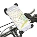 Produktbild Universal Bike Handyhalterung - Fahrradlenker Handyhalter Cradle f¨¹r iPhone 7 6S 6 Plus 5s 5c, Galaxy S7 S6 S5 S4 S3, Hinweis 3 4 5, Nexus, LG, Nokia, HTC oder andere Smartphone & GPS von CHARLLEAN